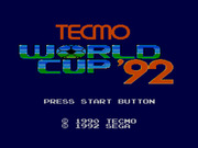 Tecmo World Cup '92 (Prototype)